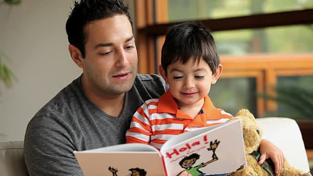 hispanic children reading